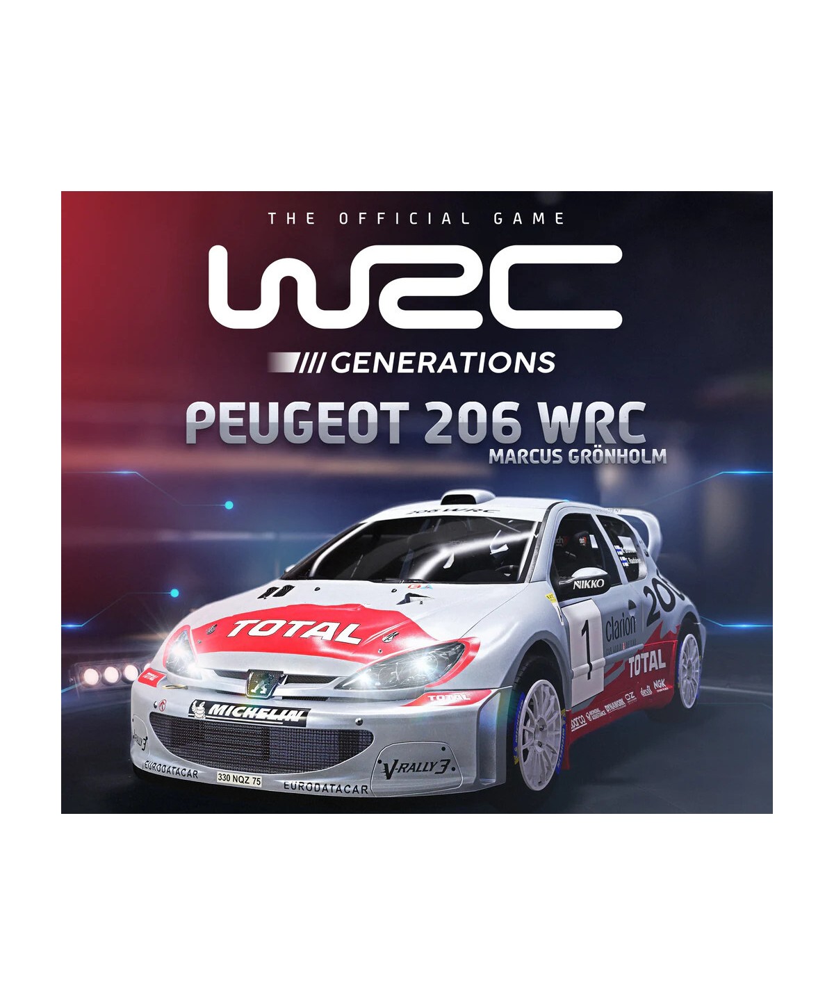 WRC Generations - Peugeot 206 WRC 2002 DLC Steam Key GLOBAL